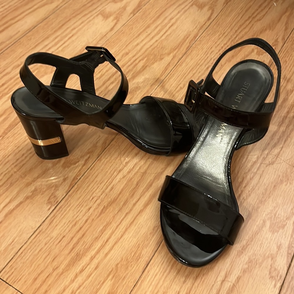 Stuart Weitzman Patent Sandal